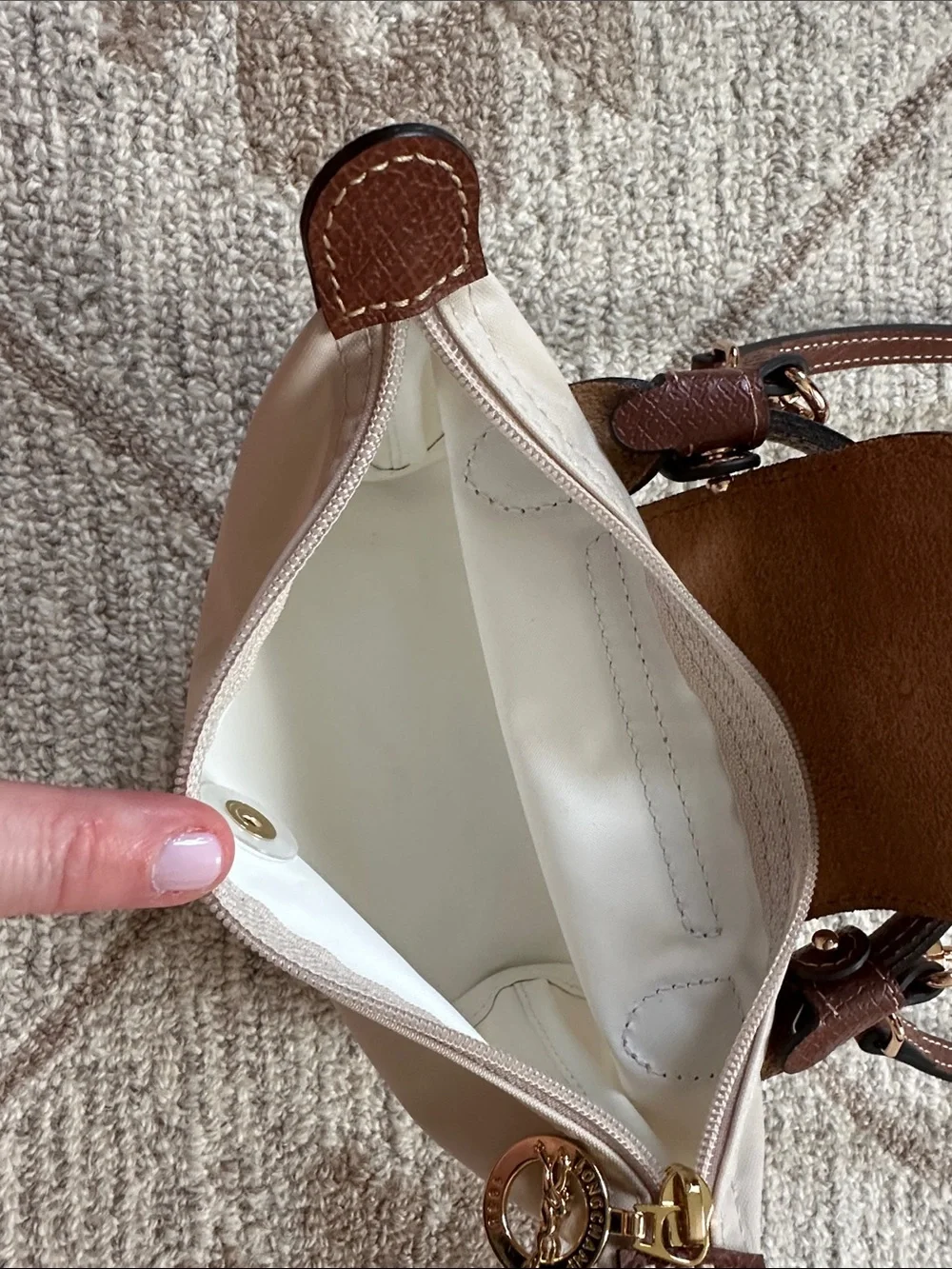 Longchamp Le Pliage Cosmetics Case